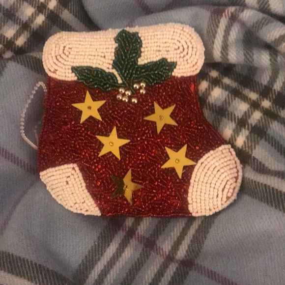 Accessories - NWOT Stocking Coin Purse